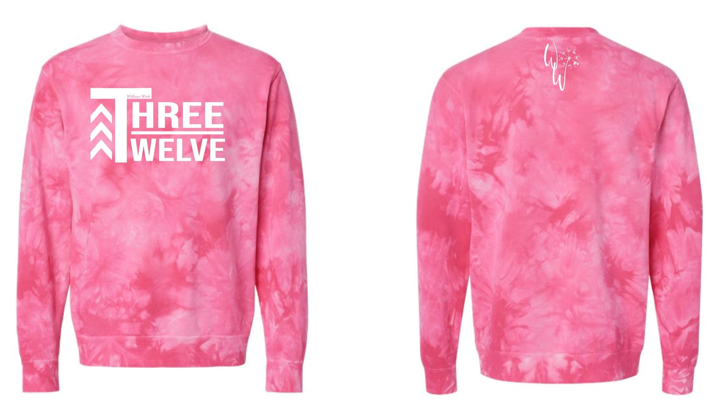 THREE TWELVE SWEATSHIRT IN PINK
