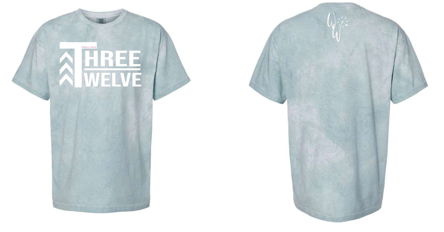 THREE TWELVE TSHIRT IN OCEAN